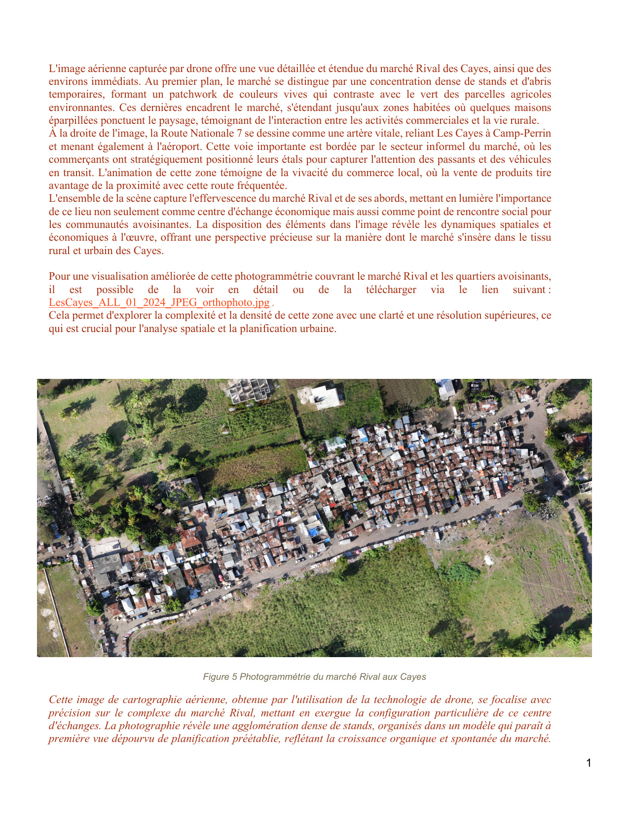 Drone detail Les Cayes